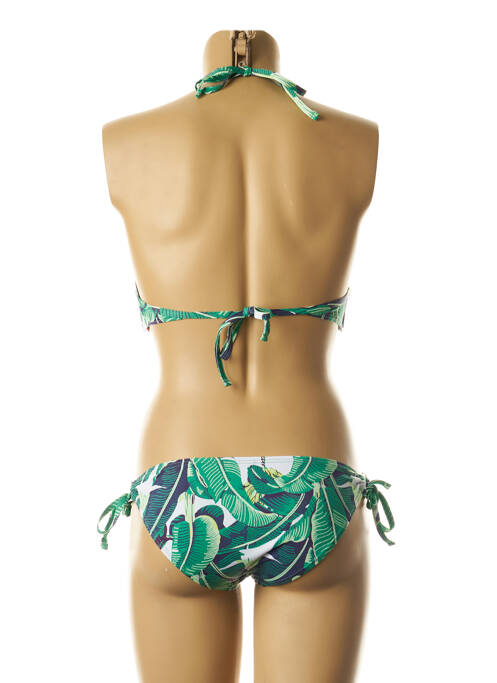 Costum de baie din două piese verde DAG ADOM femeie