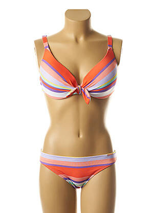 Costum de baie din două piese elasticitate top sutien modelat violet YSABEL MORA femeie