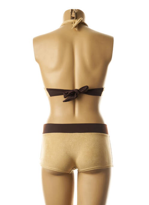 Costum de baie din două piese bej MISS CARAÏBES femeie