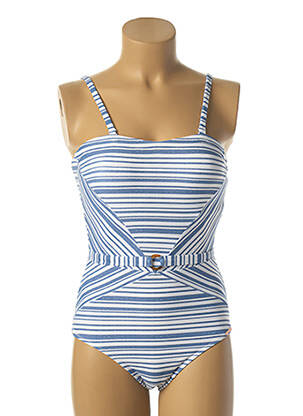 Costum de baie dintr-o singură piesă albastru YSABEL MORA femeie