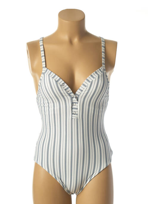 Costum de baie dintr-o singură piesă sutien cu susținere înaltă și burete detașabil sutien cu susținere înaltă și burete detașabil alb SEAFOLLY femme