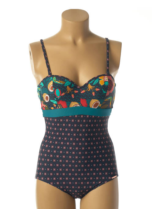 Costum de baie dintr-o singură piesă albastru YSABEL MORA femeie