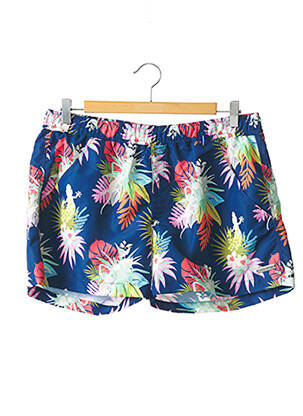 Șort de baie albastru PLAGE DU SUD bărbat