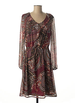 Rochie midi roșu DIANE LAURY femeie