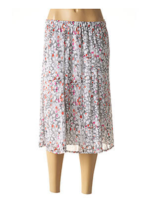 Fustă midi gri GEVANA femeie