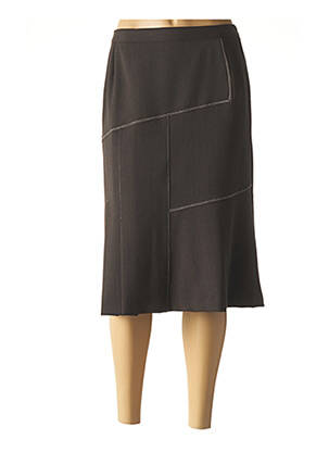 Fustă midi maro GEVANA femeie