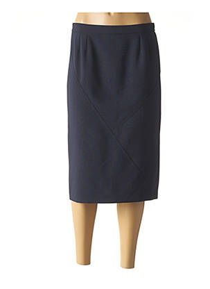 Fustă midi albastru GEVANA femeie