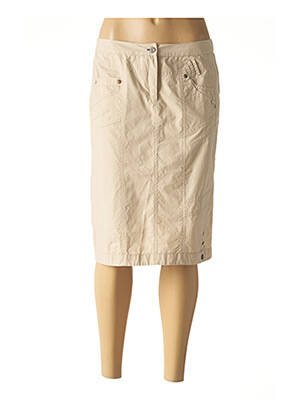 Fustă midi bej JAC JAC femeie