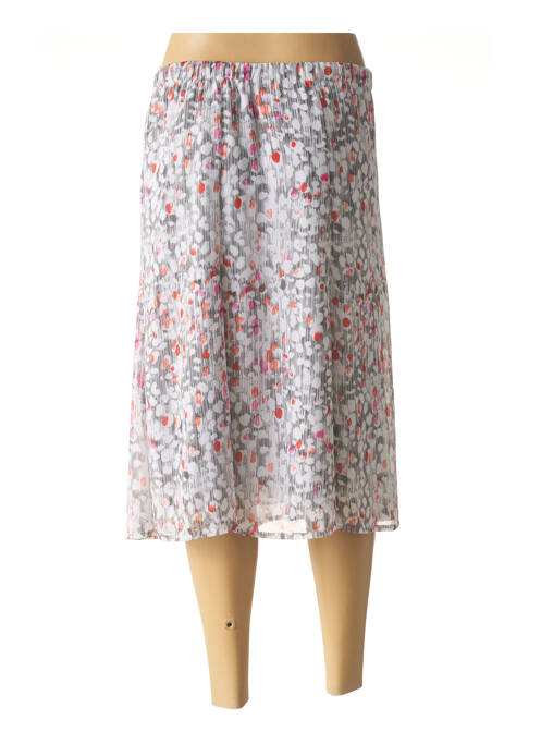 Fustă midi gri GEVANA femeie