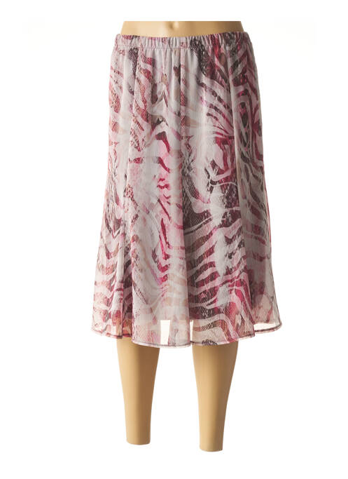 Fustă midi roz GEVANA femeie