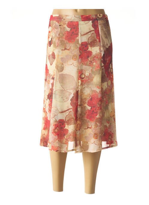 Fustă midi bej GEVANA femeie