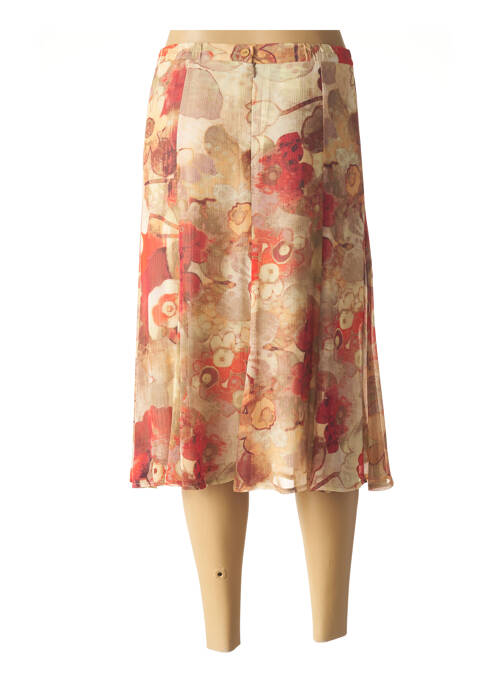 Fustă midi bej GEVANA femeie