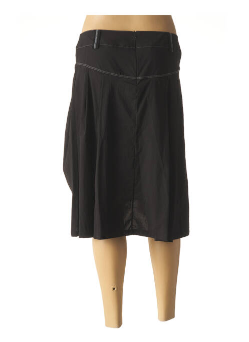 Fustă midi negru FEMMES JE VOUS AIME femeie