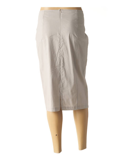 Fustă midi gri TELMAIL femeie