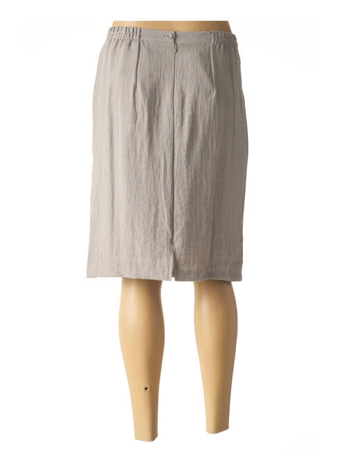 Fustă midi gri GEVANA femeie