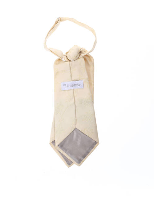 Cravată bej WEDDING bărbat