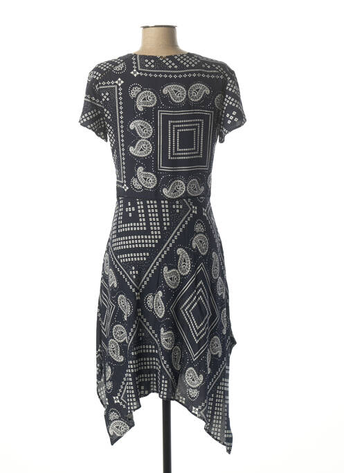 Rochie midi albastru IKKS femeie