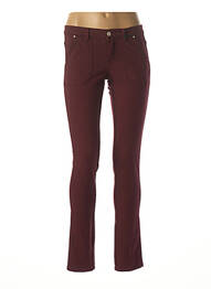 Pantalon subțire talie joasă violet IKKS femme