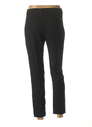 Pantalon 7/8 închidere cu fermoar sub clapetă cu cârlig mărime normală negru IKKS femeie