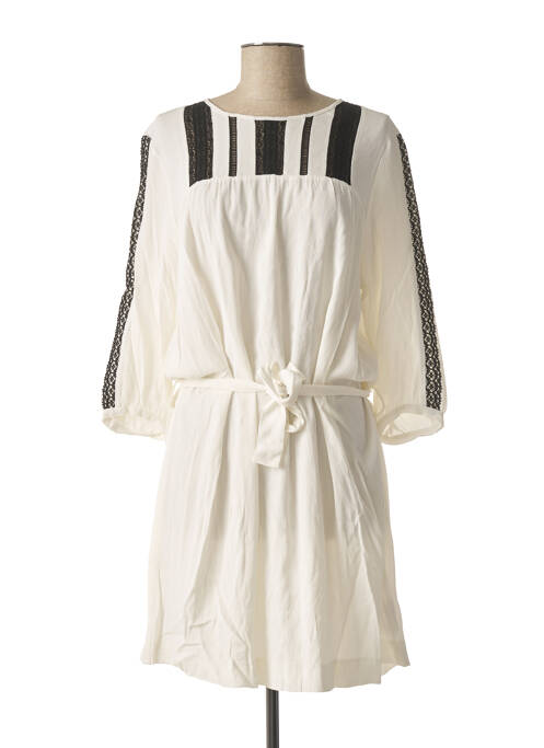 Rochie midi alb IKKS femeie