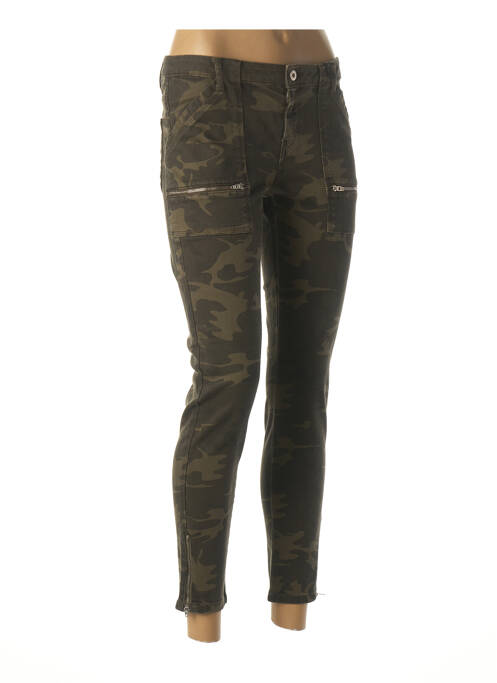 Pantalon 7/8 verde IKKS femeie