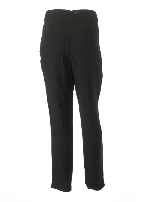 Pantalon 7/8 talie înaltă talie înaltă negru IKKS femme