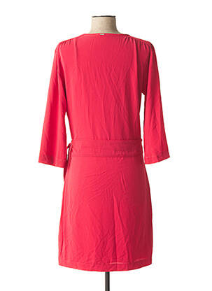 Rochie midi mâneci 3/4 mâneci 3/4 roșu IKKS femeie