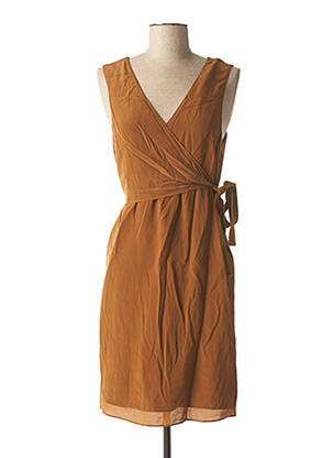 Rochie midi maro IKKS femeie