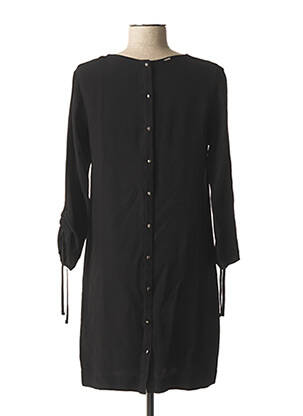 Rochie midi mâneci 3/4 mâneci 3/4 negru IKKS femeie