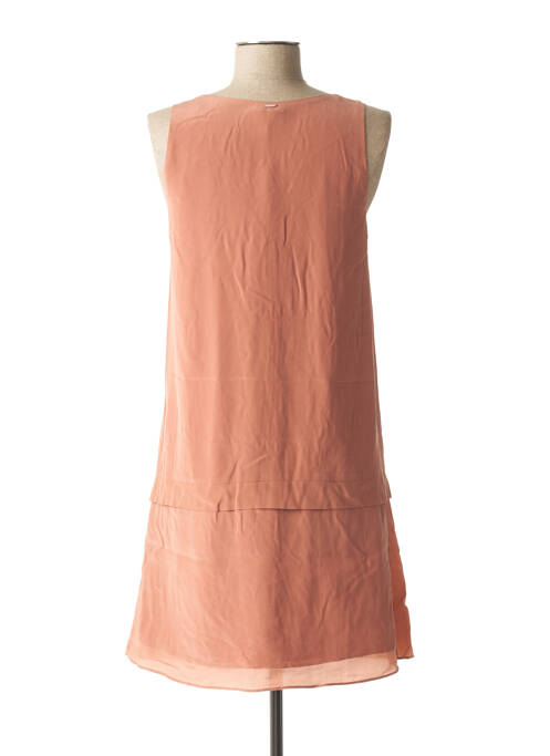 Rochie scurtă fără mâneci fără mâneci maro IKKS femme