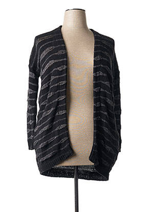 Vestă cu mâneci lungi negru IKKS femeie