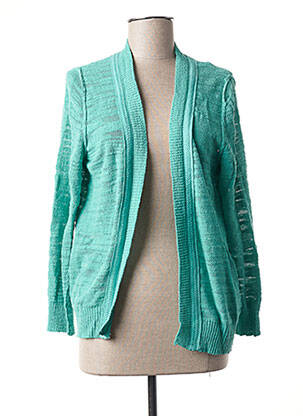 Vestă cu mâneci lungi verde IKKS femeie