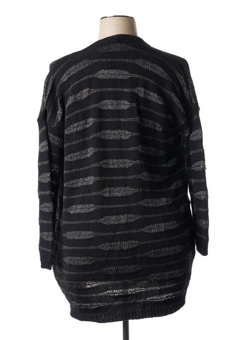 Vestă cu mâneci lungi negru IKKS femeie