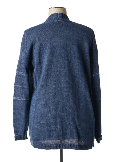 Vestă cu mâneci lungi albastru IKKS femeie