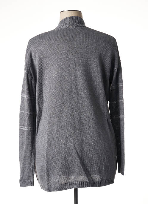 Vestă cu mâneci lungi gri IKKS femeie