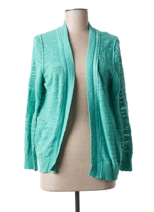 Vestă cu mâneci lungi verde IKKS femeie