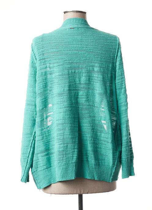 Vestă cu mâneci lungi verde IKKS femeie