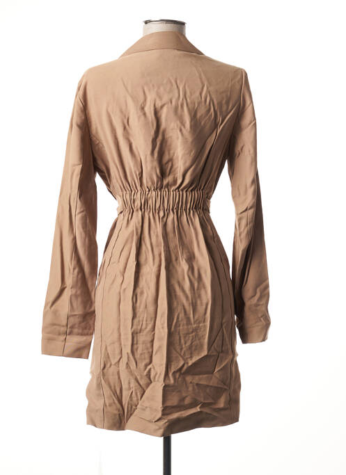 Palton scurt maro I.CODE (By IKKS) femeie