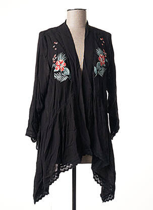 Vestă cu mâneci lungi negru I.CODE (By IKKS) femeie