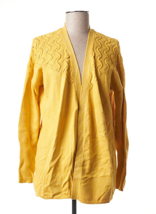 Vestă cu mâneci lungi galben I.CODE (By IKKS) femeie