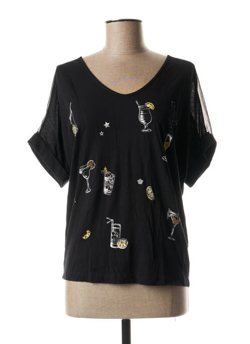 Top negru I.CODE (By IKKS) femeie