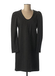 Rochie midi imprimeu fantezie negru I.CODE (By IKKS) femme