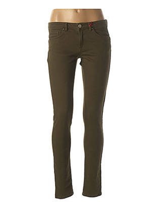 Blugi cu croială slim verde I.CODE (By IKKS) femeie