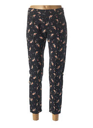 Pantalon 7/8 talie înaltă talie înaltă albastru I.CODE (By IKKS) femme