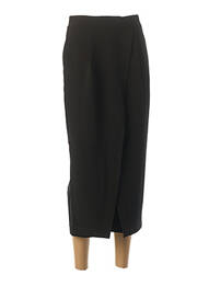 Pantalon trei sferturi talie înaltă talie înaltă negru I.CODE (By IKKS) femeie