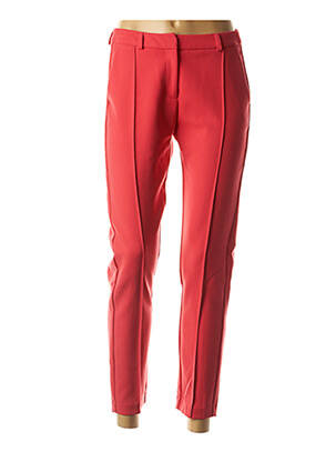Pantalon 7/8 elasticitate mărime normală roșu I.CODE (By IKKS) femeie