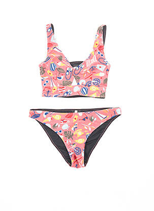Costum de baie din două piese portocalie I.CODE (By IKKS) femeie