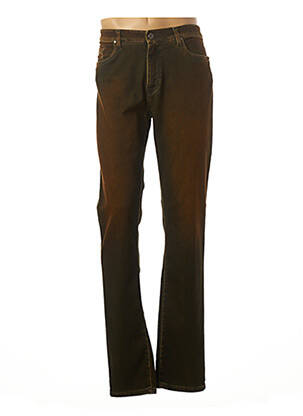 Blugi cu croială slim maro TELERIA ZED bărbat