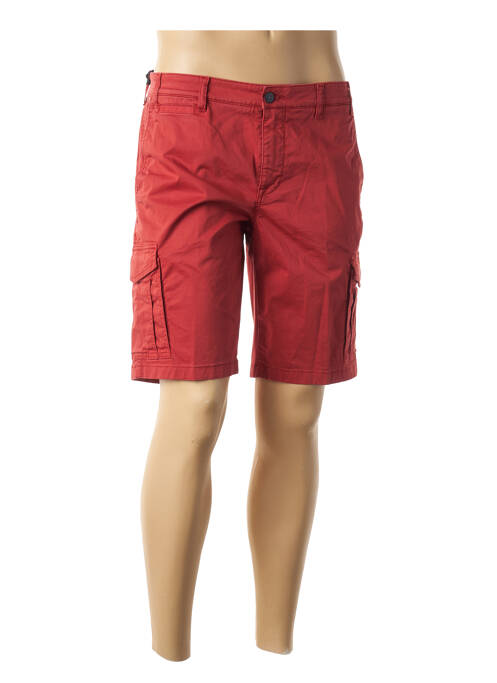 Bermudă roșu TELERIA ZED bărbat