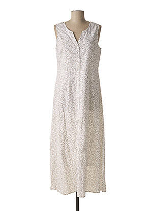 Rochie midi bej L'ATELIER D'ANNA femeie